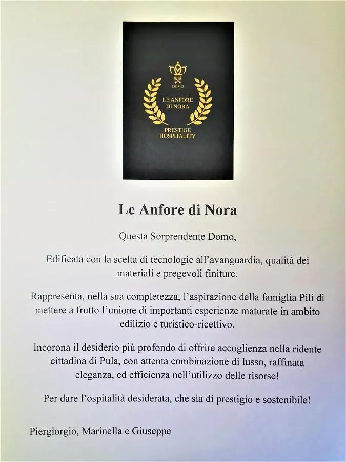Le Anfore Di Nora Domo Pula